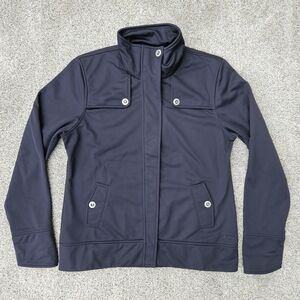 Oakley Soft Shell Women’s Jacket Black Zip Up Coat Size Medium